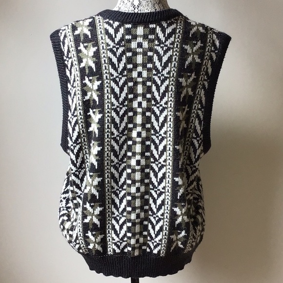 Sweater Vest vintage oversized - Picture 4 of 8